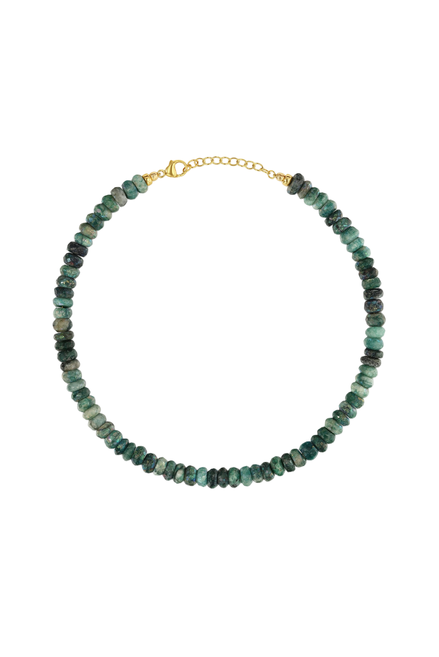 Emerald Beaded Necklace