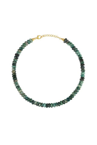 Emerald Beaded Necklace