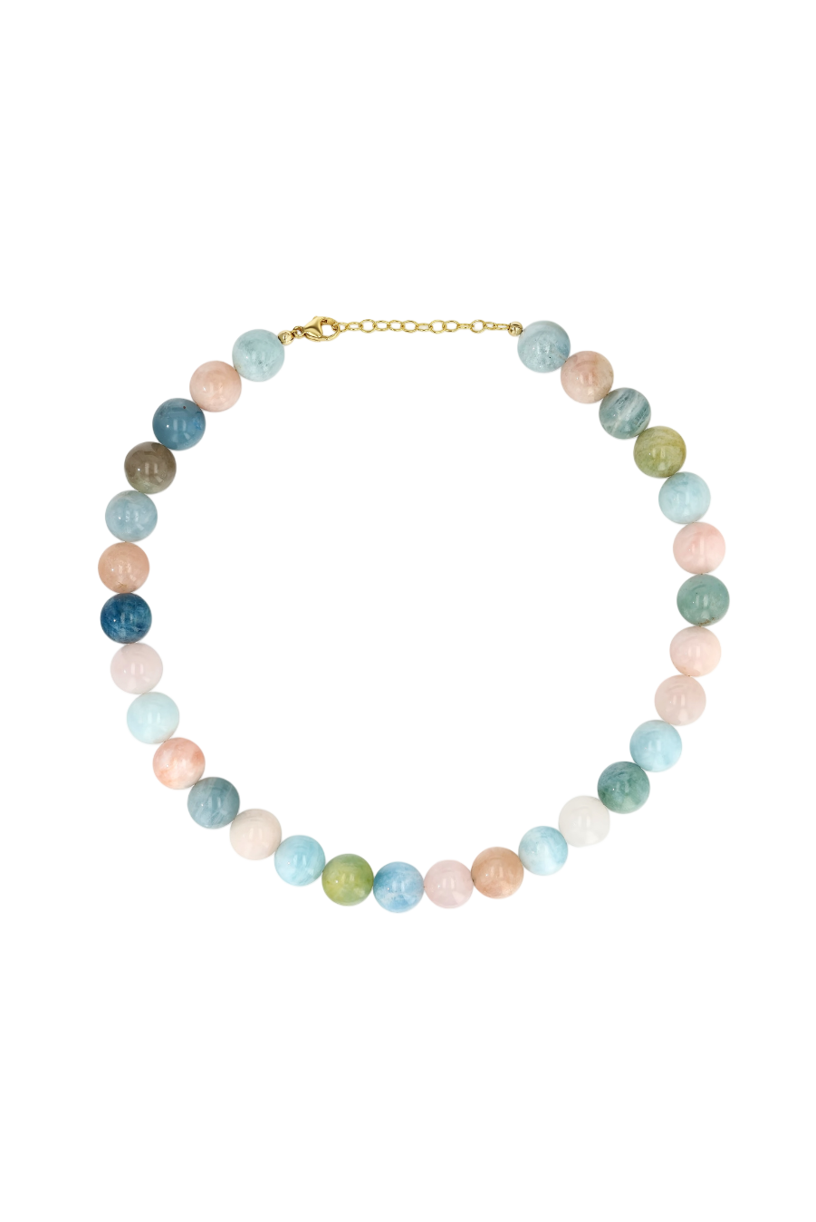 Cotton Candy Malachite Necklace