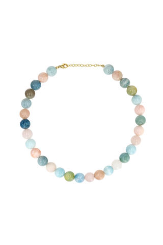 Cotton Candy Malachite Necklace