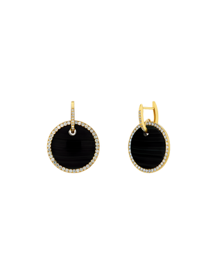 Onyx Lev Earrings