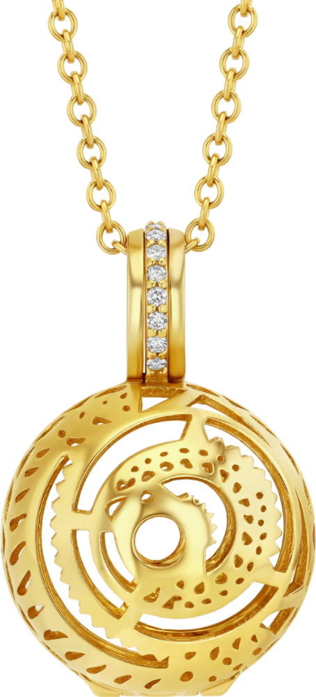A whole world in gold